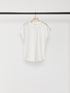 SHORT SLEEVE RIB TEE / Y241-81020-5